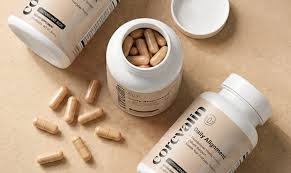 Corevalin capsules and open bottle